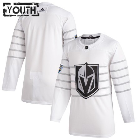 Vegas Golden Knights Blank Wit Adidas 2020 NHL All-Star Authentic Shirt - Kinderen